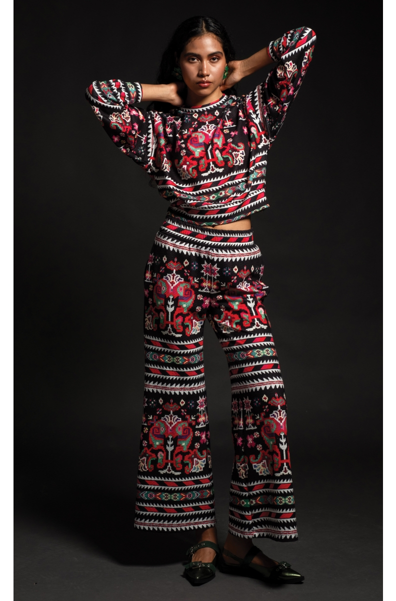 ORIGIN PANTS - Jacquard Waffle