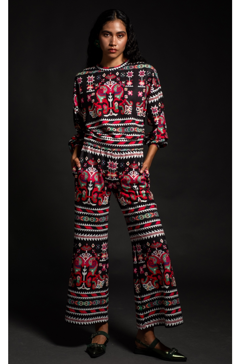 ORIGIN PANTS - Jacquard Waffle