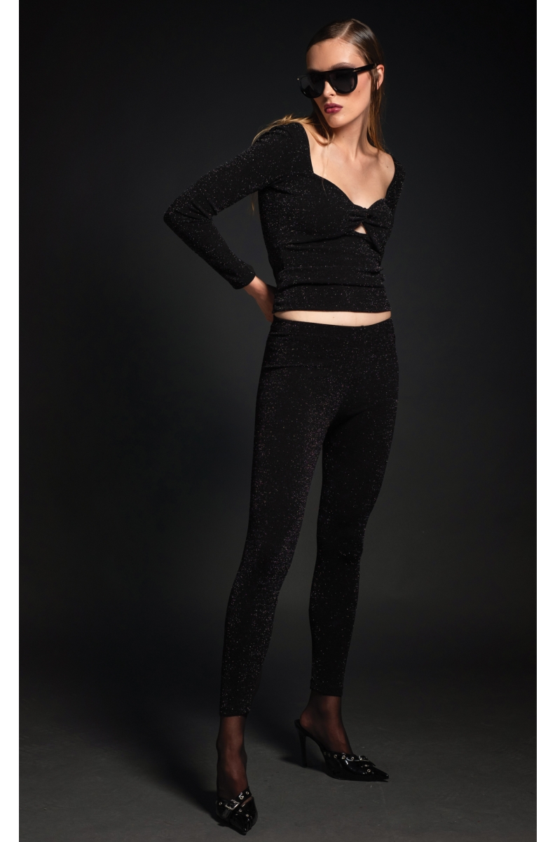 STELLAR LEGGINGS - Lurex