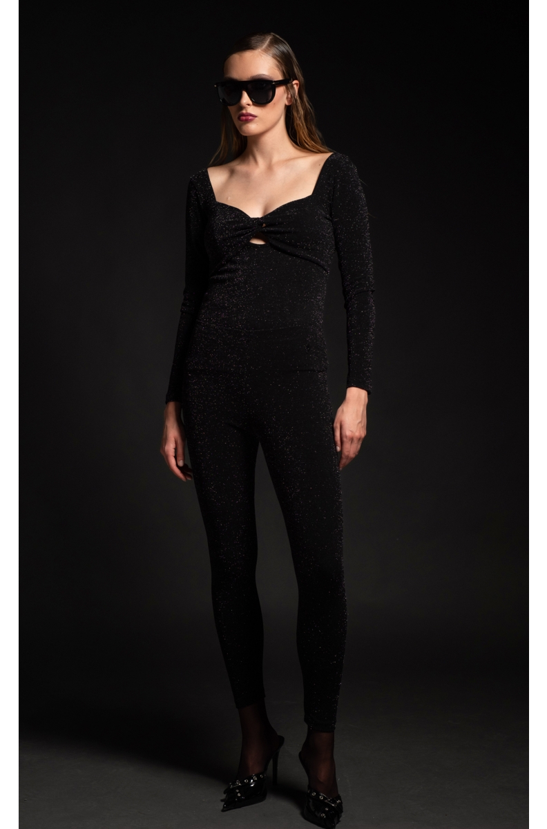 STELLAR LEGGINGS - Lurex