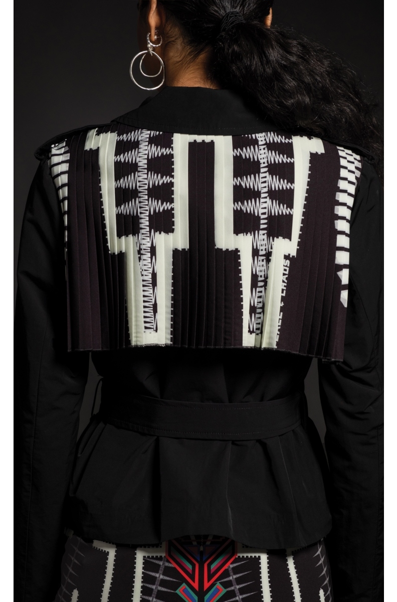 SPIRIT ΚΑΜΠΑΡΝΤΙΝΑ with pleat details