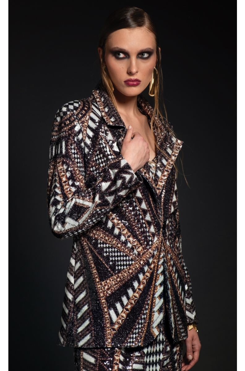 ABUNDANCE BLAZER - Sequin