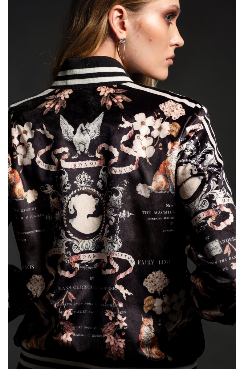 PIXIE BOMBER -Velvet