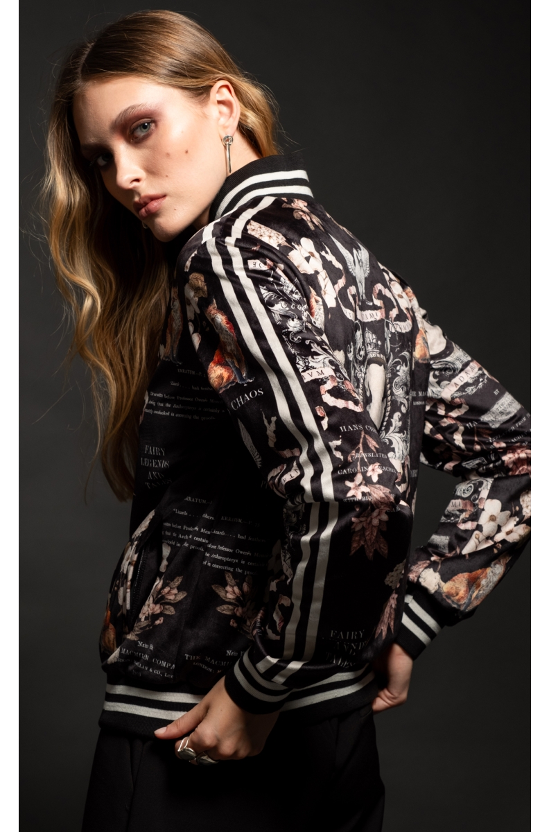 PIXIE BOMBER -Velvet