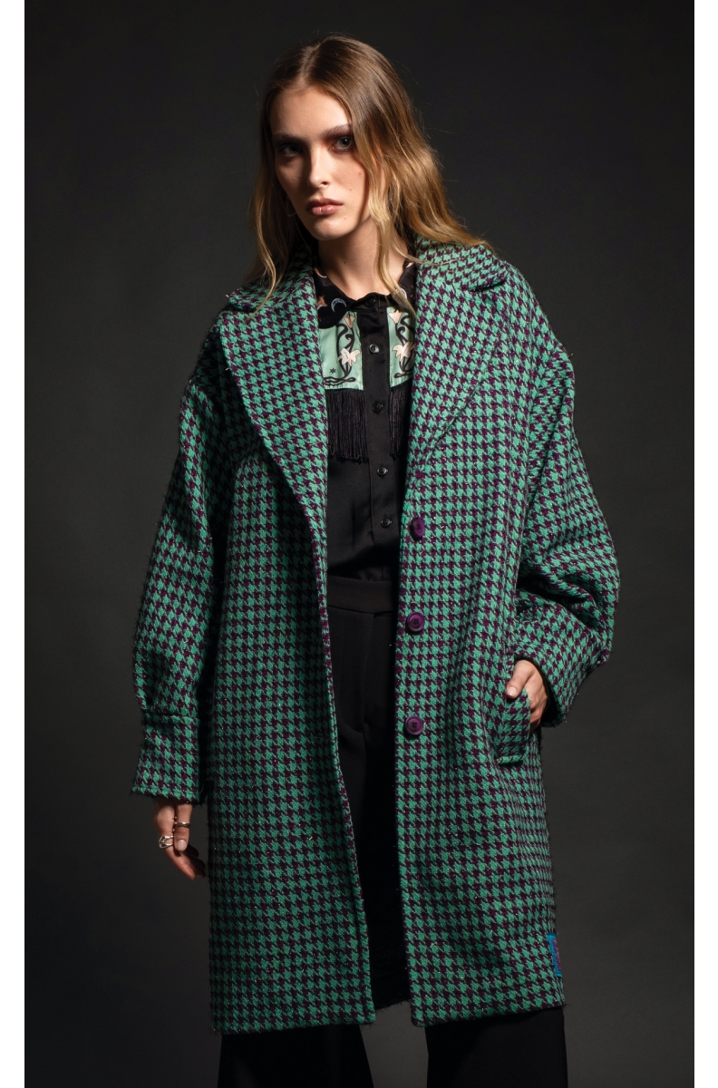 TWEED GREEN COAT