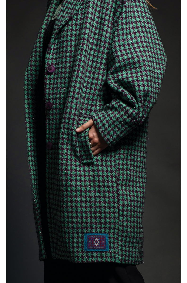 TWEED GREEN COAT