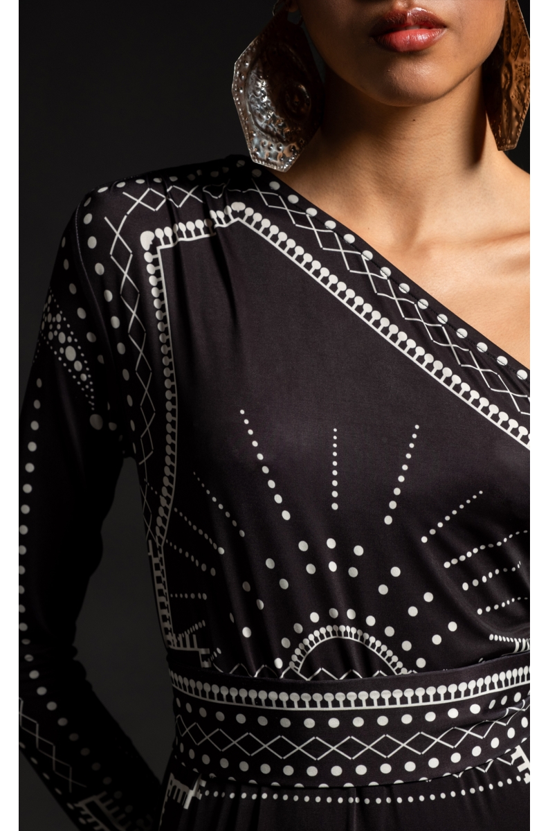 PROPHECY ONE SHOULDER LONG DRESS