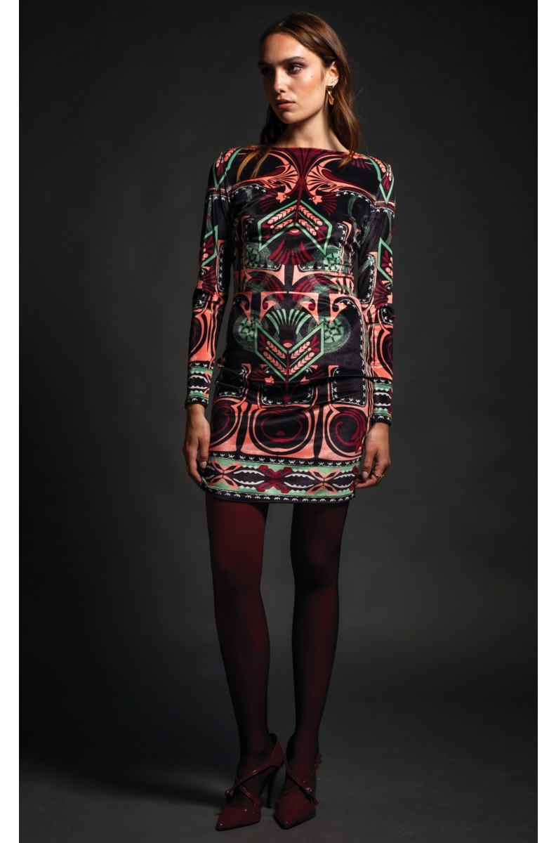 ACANTHUS BODYCON ΦΟΡΕΜΑ - Velvet