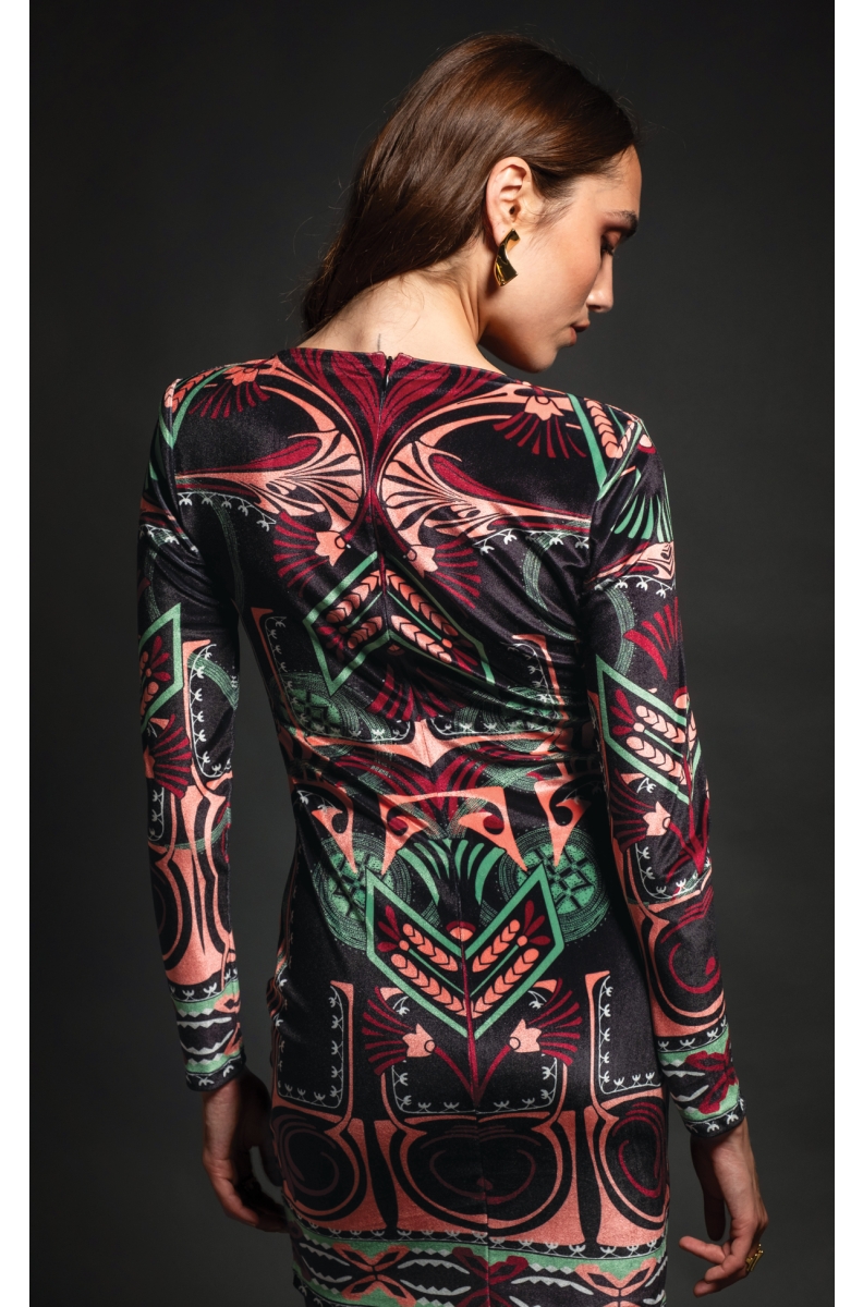 ACANTHUS BODYCON ΦΟΡΕΜΑ - Velvet