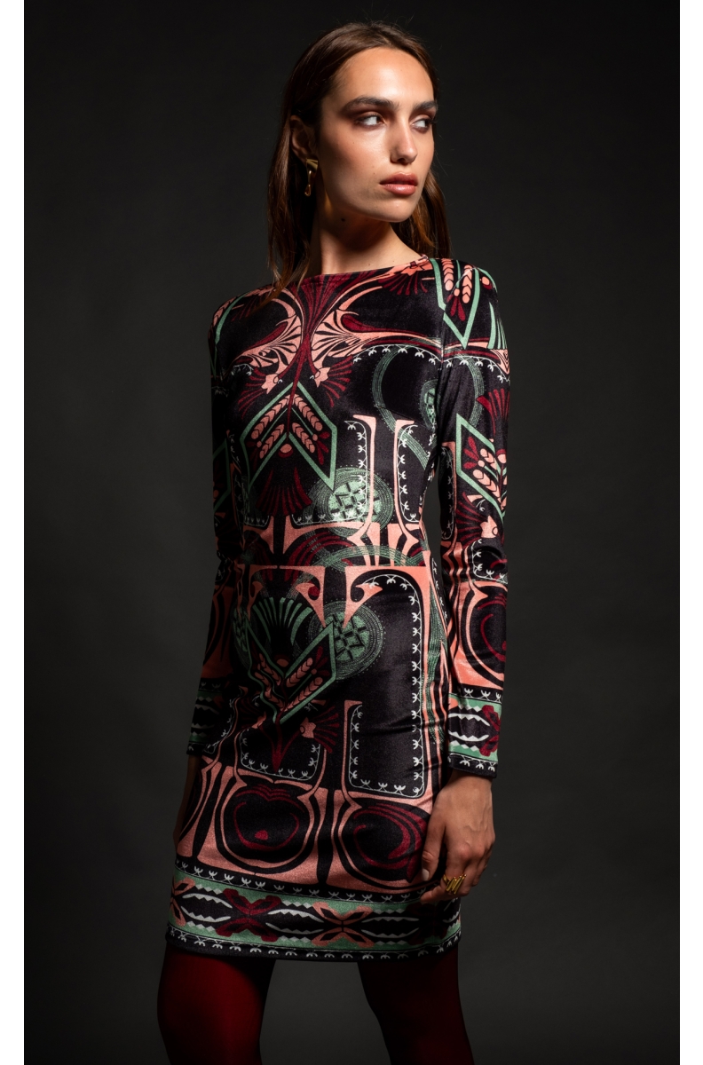 ACANTHUS BODYCON ΦΟΡΕΜΑ - Velvet