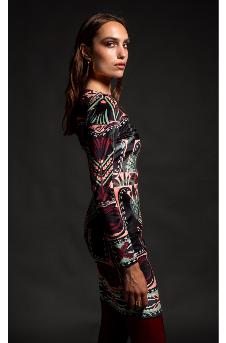 ACANTHUS BODYCON ΦΟΡΕΜΑ - Velvet